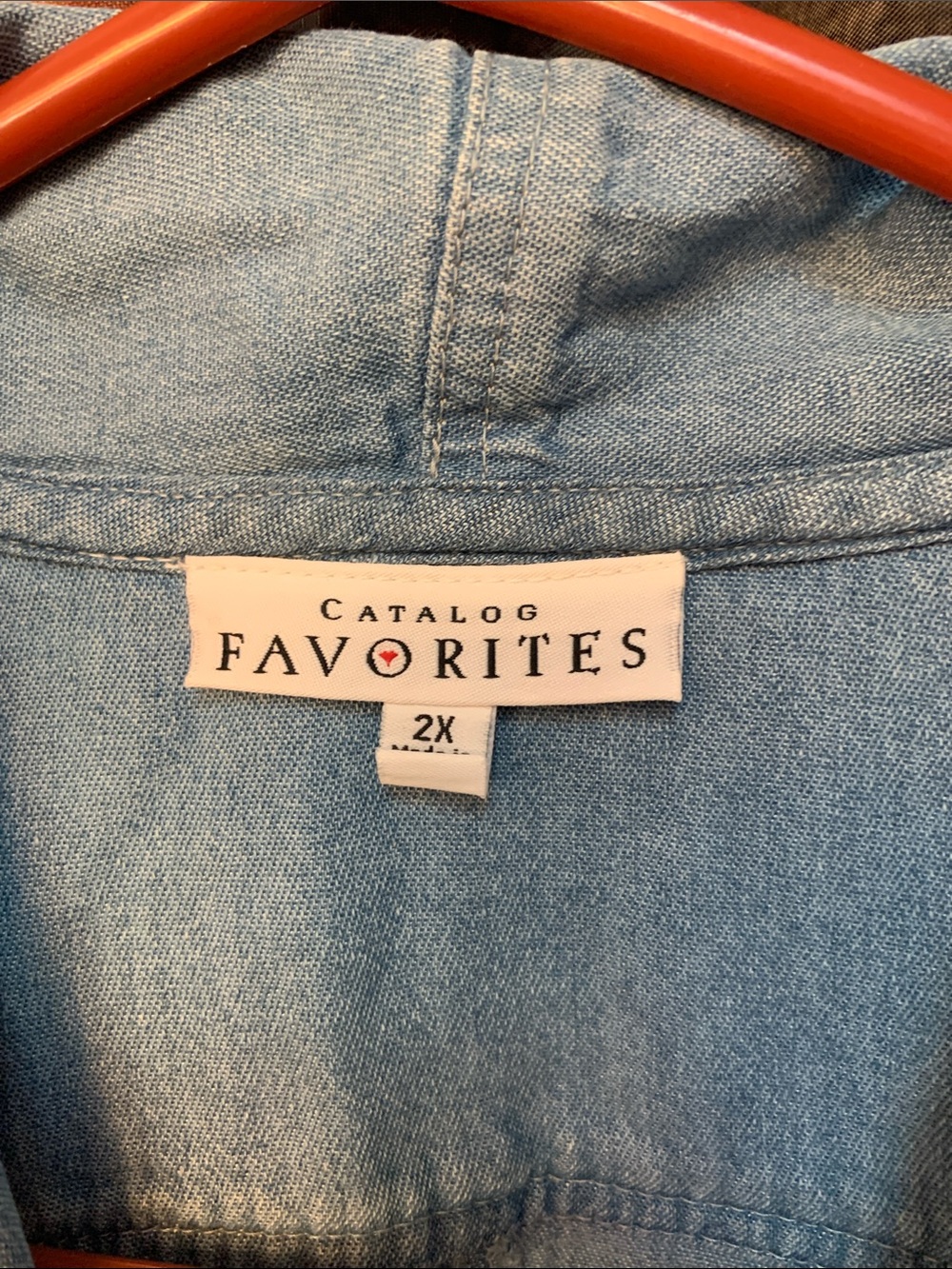 Frayed Light Blue Denim Draped Vest by - Picture 2 of 7